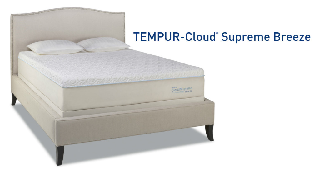 tempur-cloud supreme breeze king mattress set