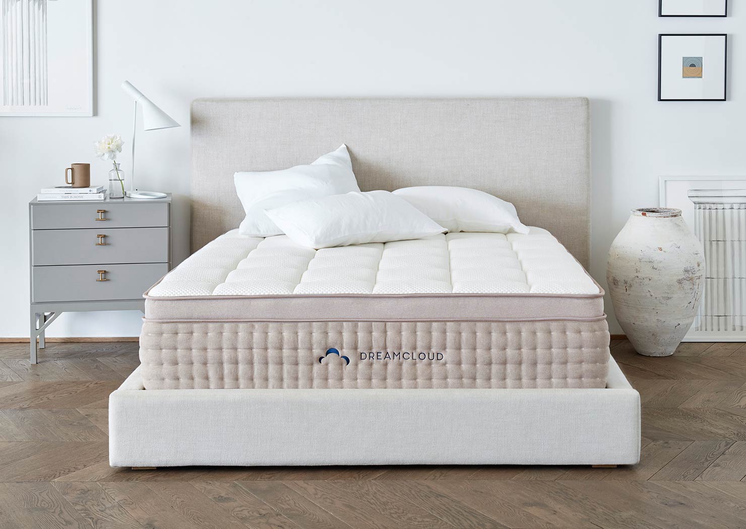 dream on me hexagon firm mattress pad